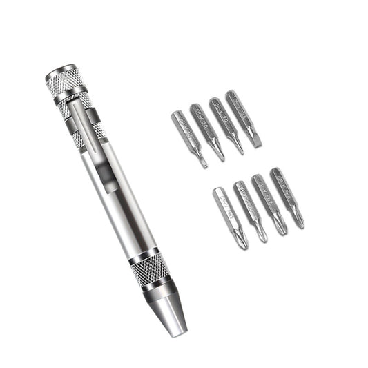 8 In 1 Screwdriver Aluminum Alloy Combination Disassembly Pen Repair Screwdriver