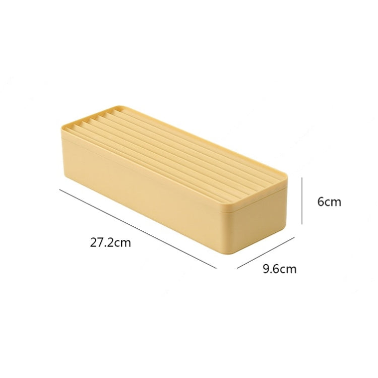Desktop Data Cable Storage Box Dust-proof Line Box