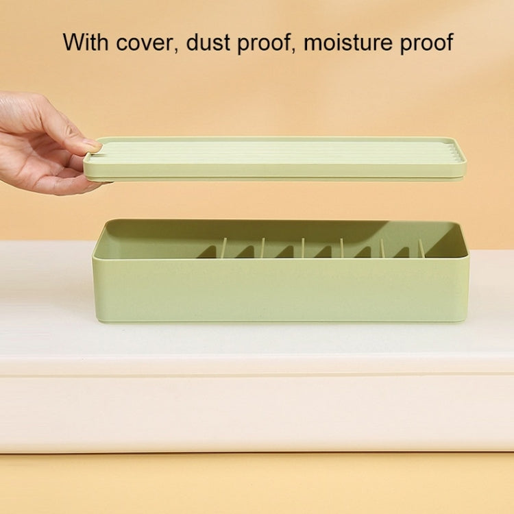 Desktop Data Cable Storage Box Dust-proof Line Box