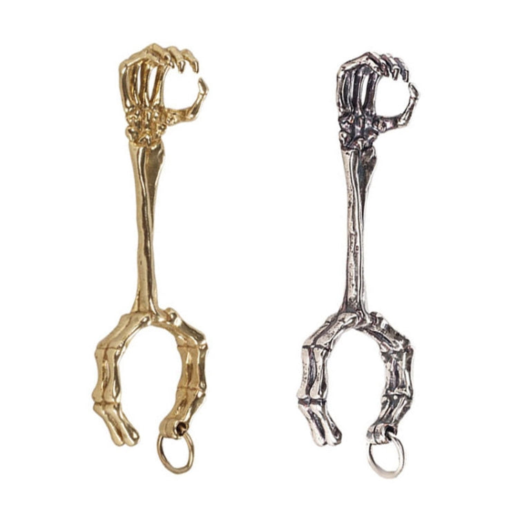 Skull Hand Game Cigarette Clip Electroplating Ring