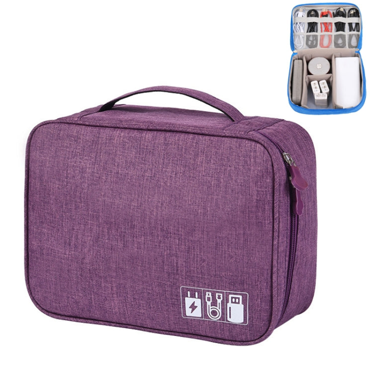 Multifunctional Cationic Digital U Disk Data Cable Storage Bag, a15 Blue, a15 Purple, a15 Grey, a15 Wine Red, a15 Navy