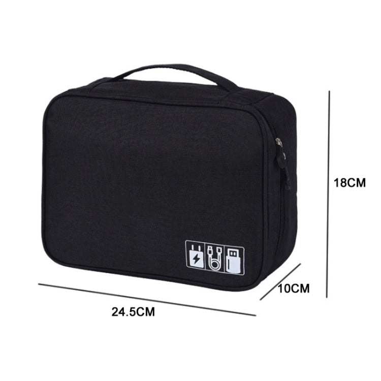 Multifunctional Cationic Digital U Disk Data Cable Storage Bag, a15 Blue, a15 Purple, a15 Grey, a15 Wine Red, a15 Navy