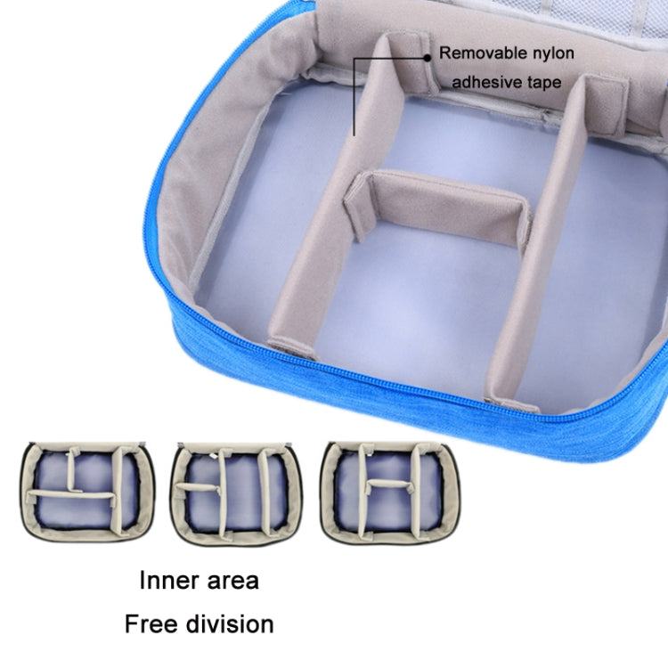 Multifunctional Cationic Digital U Disk Data Cable Storage Bag, a15 Blue, a15 Purple, a15 Grey, a15 Wine Red, a15 Navy