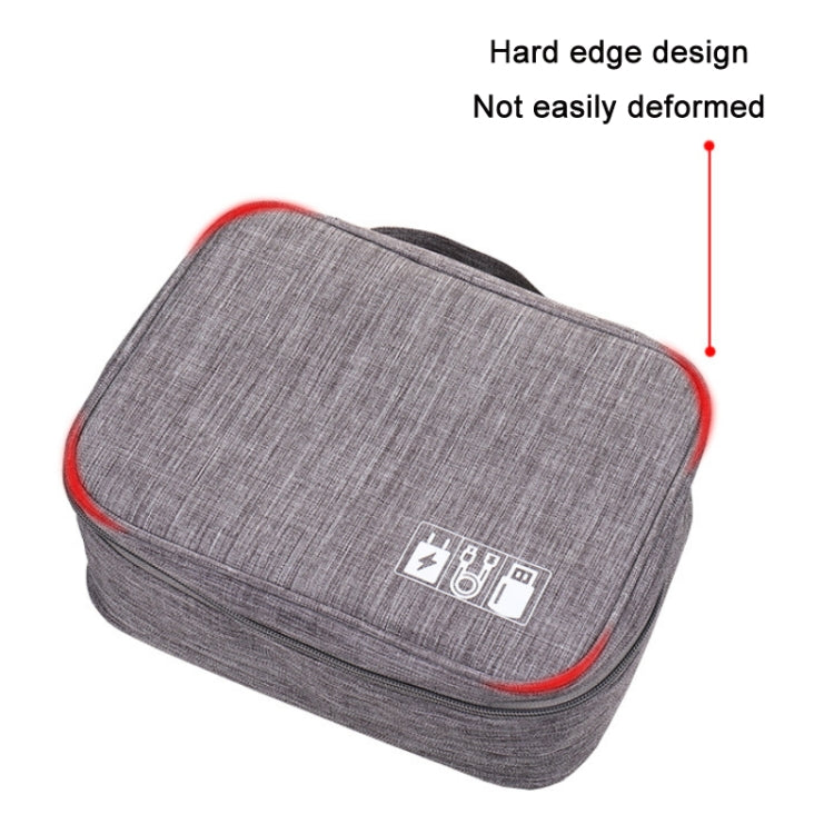 Multifunctional Cationic Digital U Disk Data Cable Storage Bag, a15 Blue, a15 Purple, a15 Grey, a15 Wine Red, a15 Navy