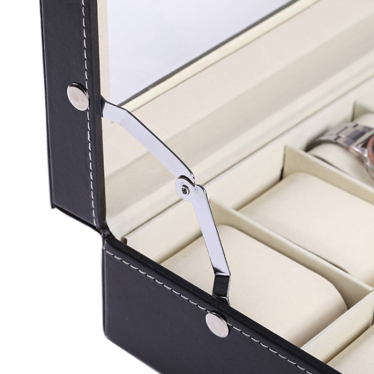 24 Bit PU Leather Watch Storage Box Display Box