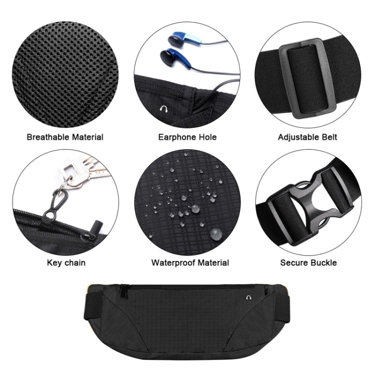 Outdoor Sports Running Ultra-light Large-capacity Close-fitting Phone Waist Bag