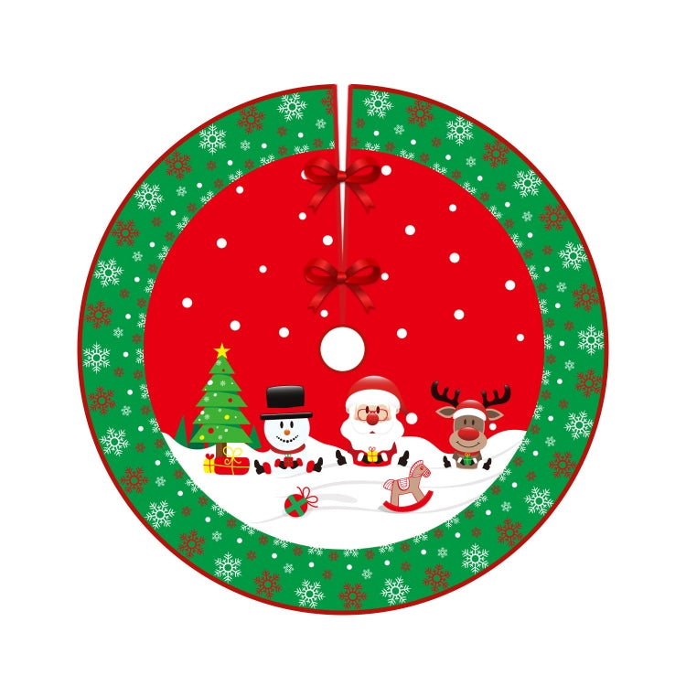 Christmas Tree Skirt Carpet Tree Bottom Cover Cloth Mat