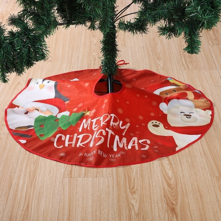 Christmas Tree Skirt Carpet Tree Bottom Cover Cloth Mat