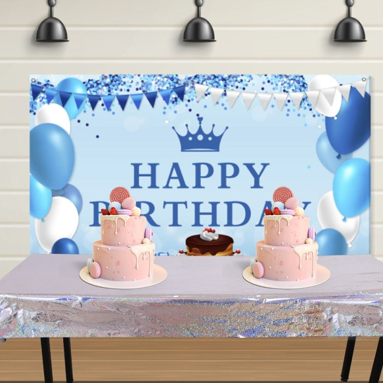 Birthday Party Foil Laser Tablecloth Wedding Decoration Supplies