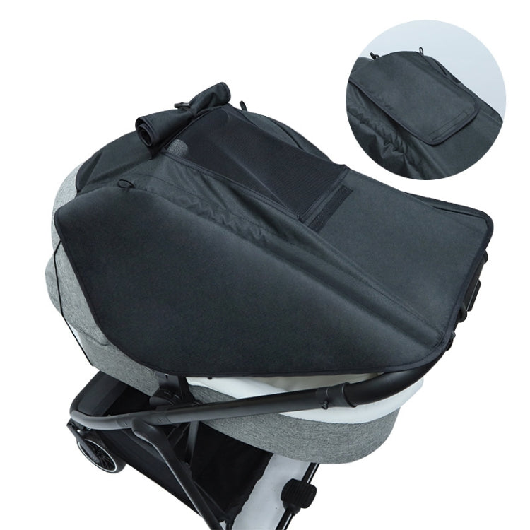 Universal Baby Stroller Accessories Sun Shade Cover With Visible Sunroof