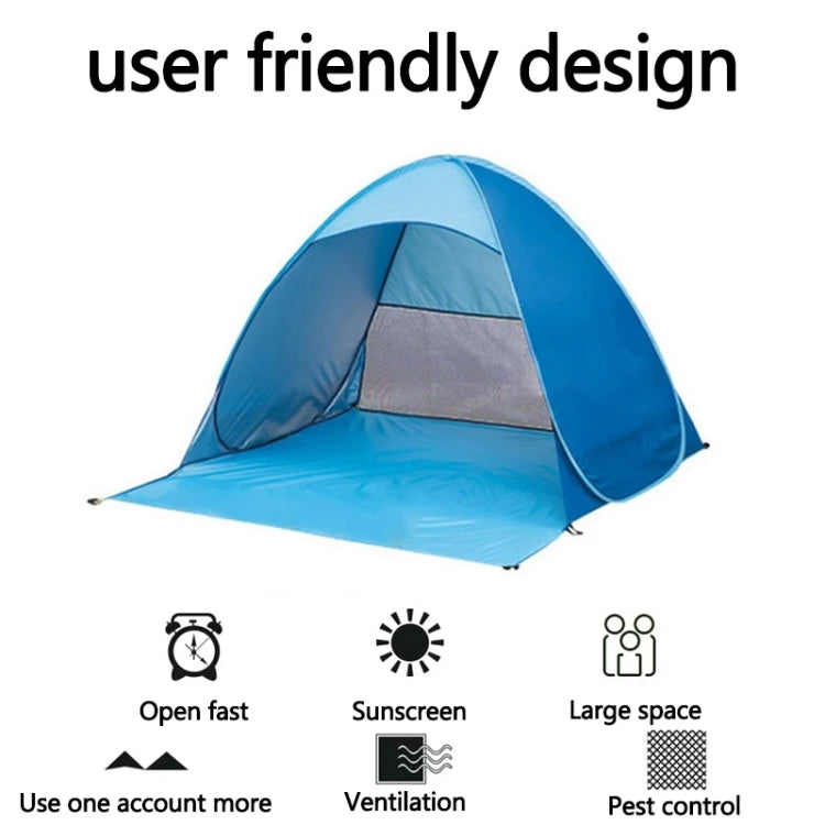 Automatic Instant Pop Up Tent Potable Beach Tent，Size:
