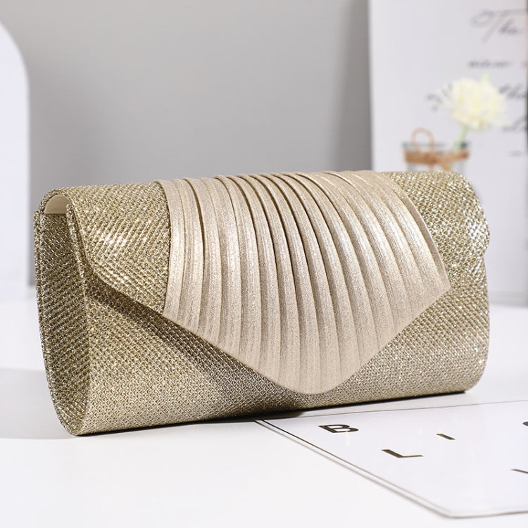 Simple Square Pleated Ladies Dinner Party Bag Bridesmaid Bridal Wedding Banquet Bag