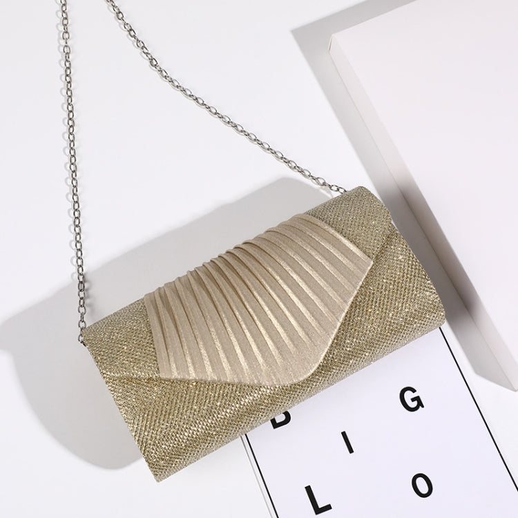 Simple Square Pleated Ladies Dinner Party Bag Bridesmaid Bridal Wedding Banquet Bag