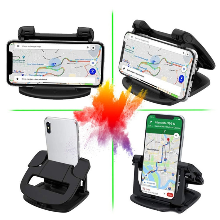 MM002 Car Dashboard Mobile Phone Holder Car Silicone Rotary Navigation Mobile Phone Holder