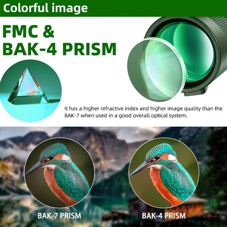 40X60 Outdoor Night Vision High Power HD Monocular