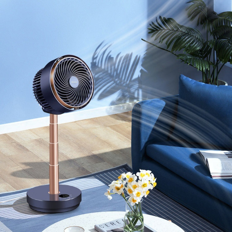 Shaking Head Air Circulation Fan Household Silent Bedroom Floor Fan, US Plug