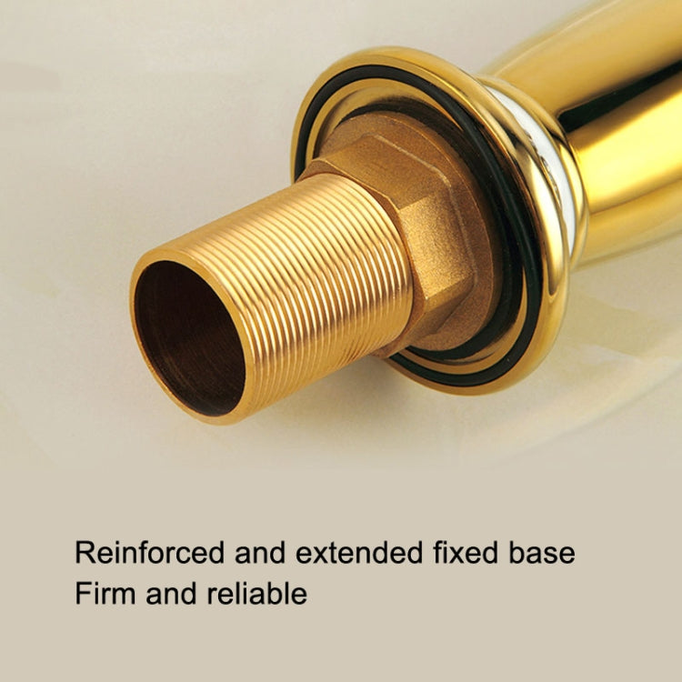 Antique Hot and Cold Bathroom Washbasin Faucet, Style: