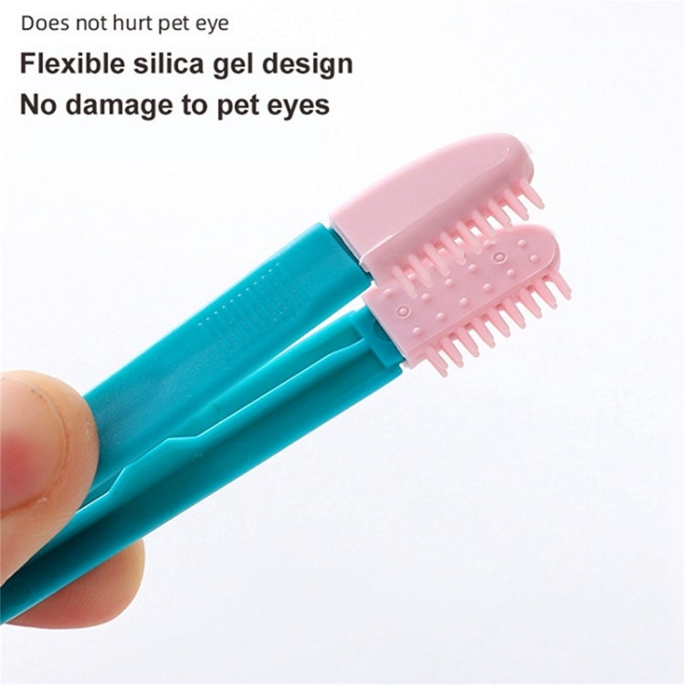 Cat Eye Brush Pet Eye Cleaner Cat Hair Knot Brush