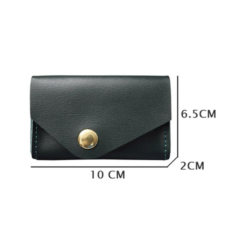 S183 Leather Waterproof Wear-resistant Card Holder