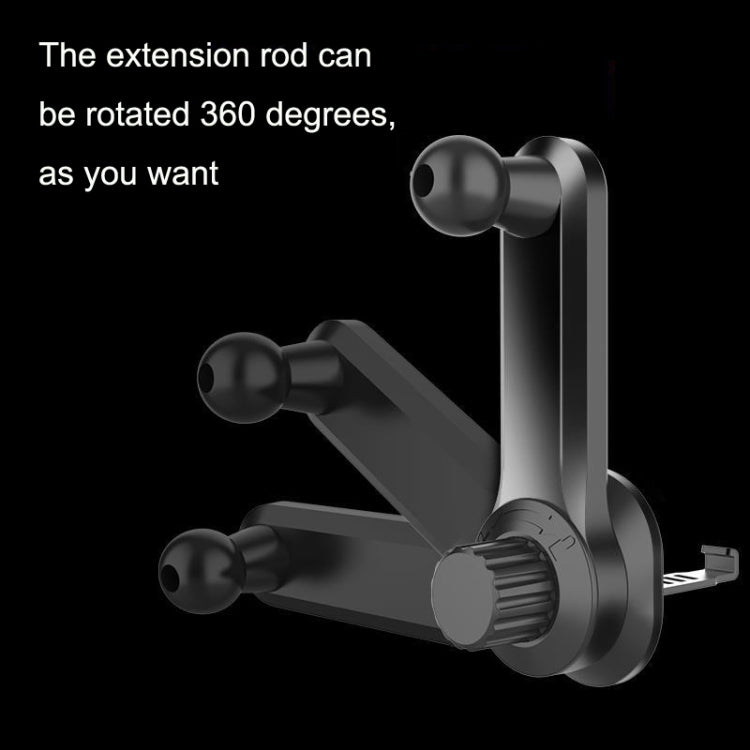 Car Extension Hook Mobile Phone Bracket Accessories Round Air Outlet Bracket