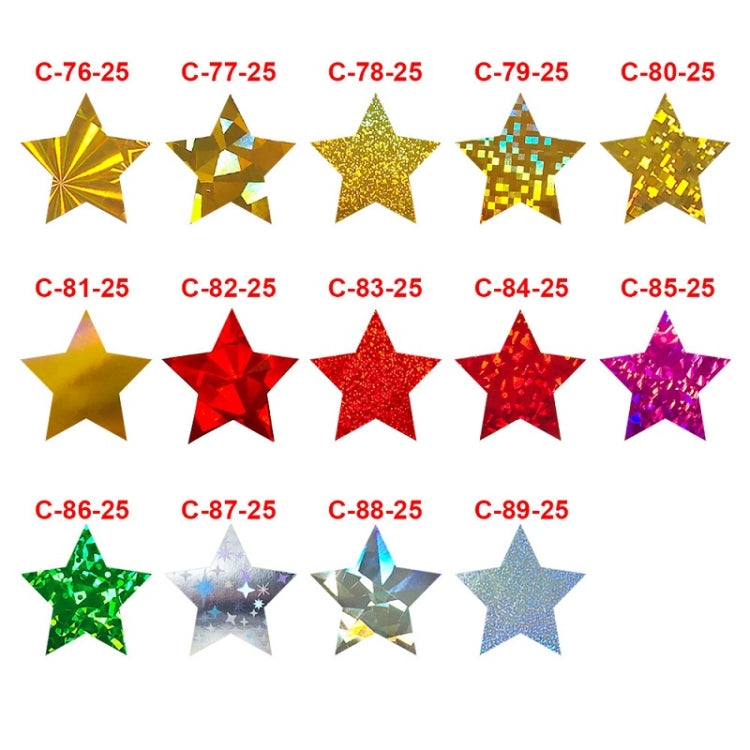 Colorful Stars Thank You Stickers Gift Wrap Decorative Sealing Stickers