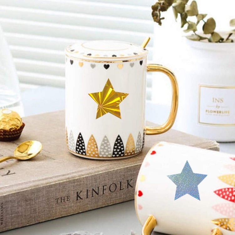 Colorful Stars Thank You Stickers Gift Wrap Decorative Sealing Stickers