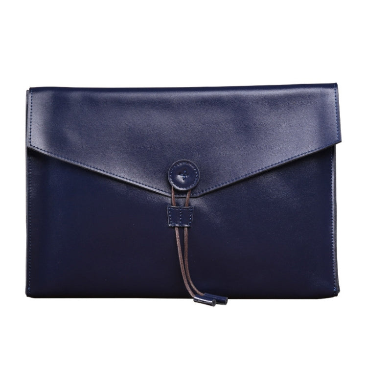 S121 Leather Wear-resistant Business Briefcase