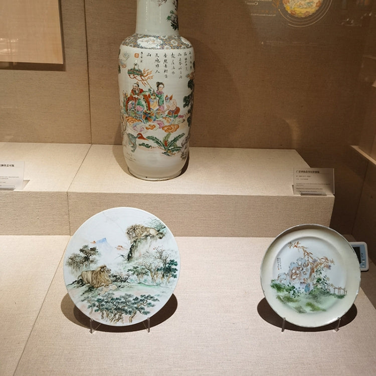 2 PCS Acrylic Transparent Display Shelf Bookshelf Plate Holders