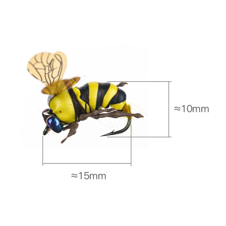 Floating Bionic Bee Road Bait Insect Fake Bait