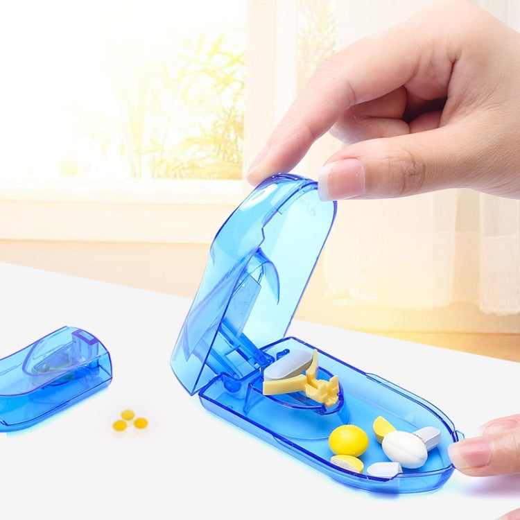 10 PCS Pills Divider Multifunctional Portable Pill Box