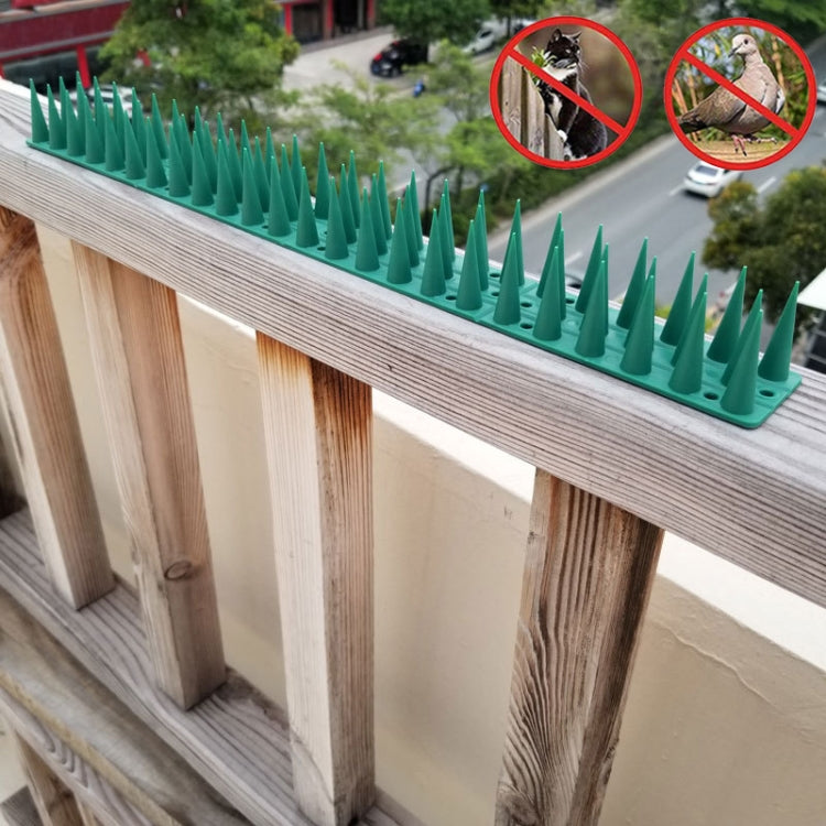 Plastic Bird Repellent Thorns Fence Anti-climb Nails, Brown, Grass Green, Transparent, Grey, Black, White, Brick Red, Green