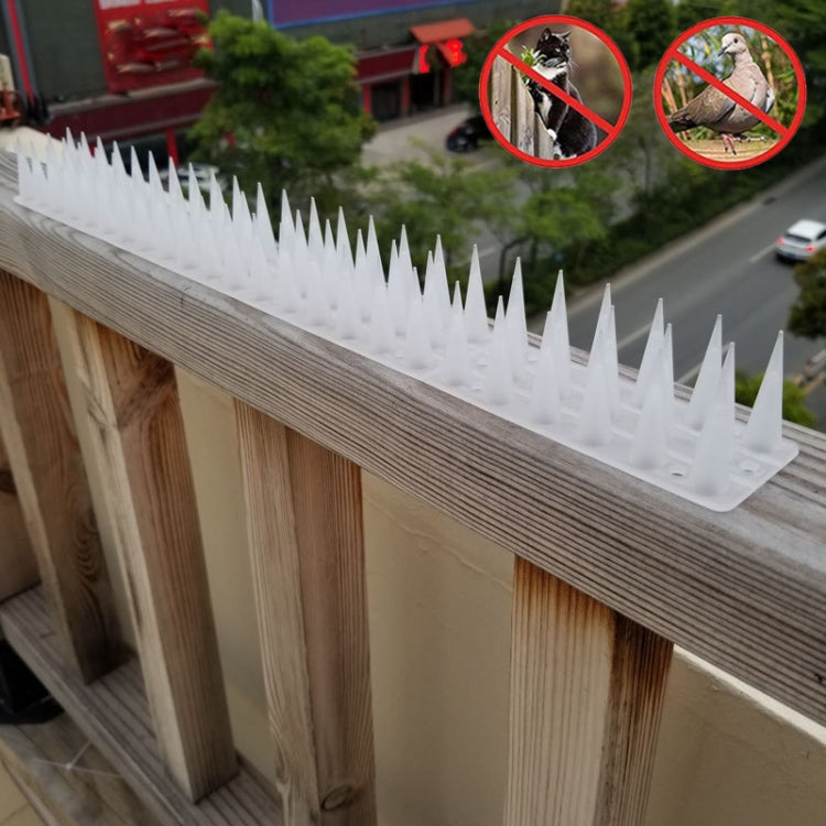 Plastic Bird Repellent Thorns Fence Anti-climb Nails, Brown, Grass Green, Transparent, Grey, Black, White, Brick Red, Green