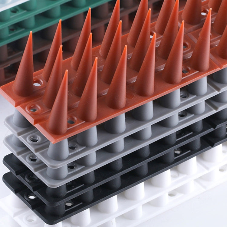 Plastic Bird Repellent Thorns Fence Anti-climb Nails, Brown, Grass Green, Transparent, Grey, Black, White, Brick Red, Green