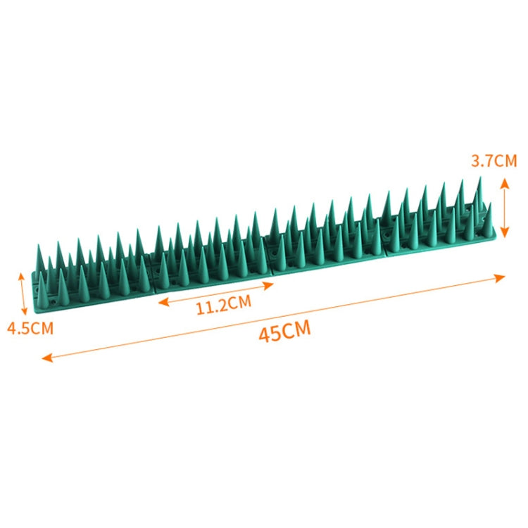 Plastic Bird Repellent Thorns Fence Anti-climb Nails, Brown, Grass Green, Transparent, Grey, Black, White, Brick Red, Green