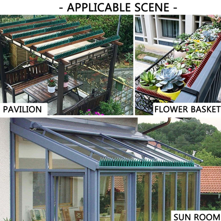 Plastic Bird Repellent Thorns Fence Anti-climb Nails