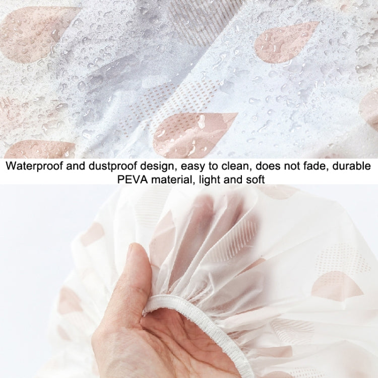 Waterproof Shower Hat Adult Women Bathing Hair Cover Anti-fume Hair Cover, 1 PCS Pink, 1 PCS Apricot, 1 PCS Grey