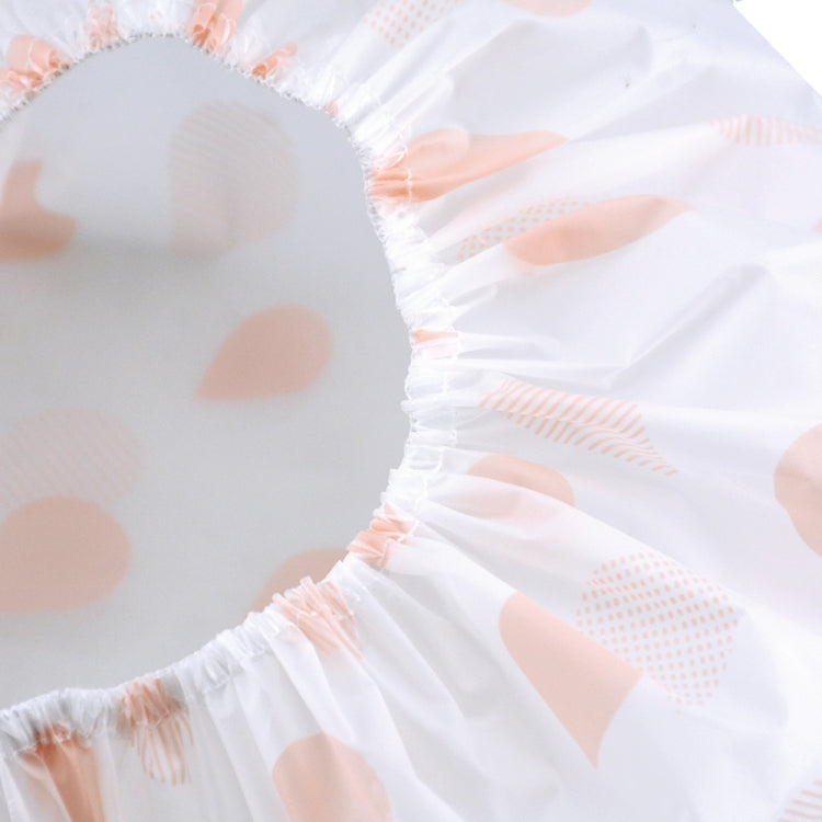 Waterproof Shower Hat Adult Women Bathing Hair Cover Anti-fume Hair Cover, 1 PCS Pink, 1 PCS Apricot, 1 PCS Grey
