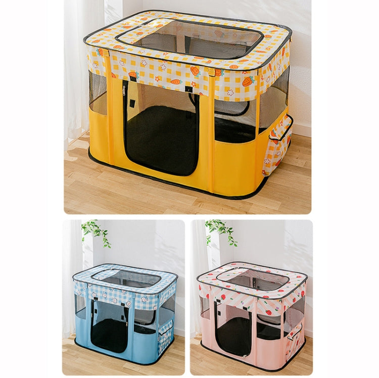 Rectangular Foldable Pet Fence Dog and Cat Litter Pet Delivery Room