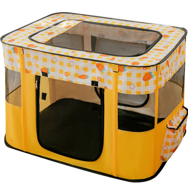 Rectangular Foldable Pet Fence Dog and Cat Litter Pet Delivery Room