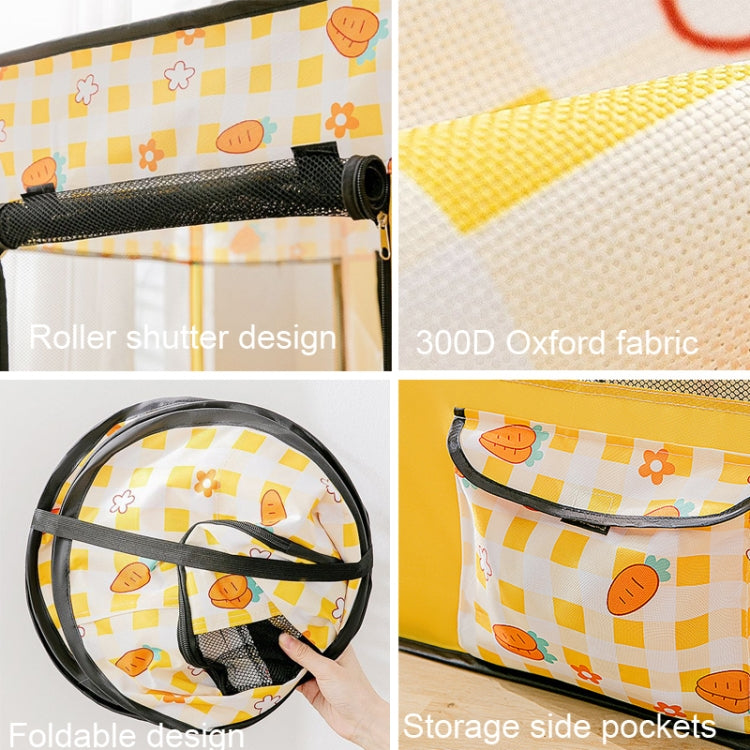 Rectangular Foldable Pet Fence Dog and Cat Litter Pet Delivery Room