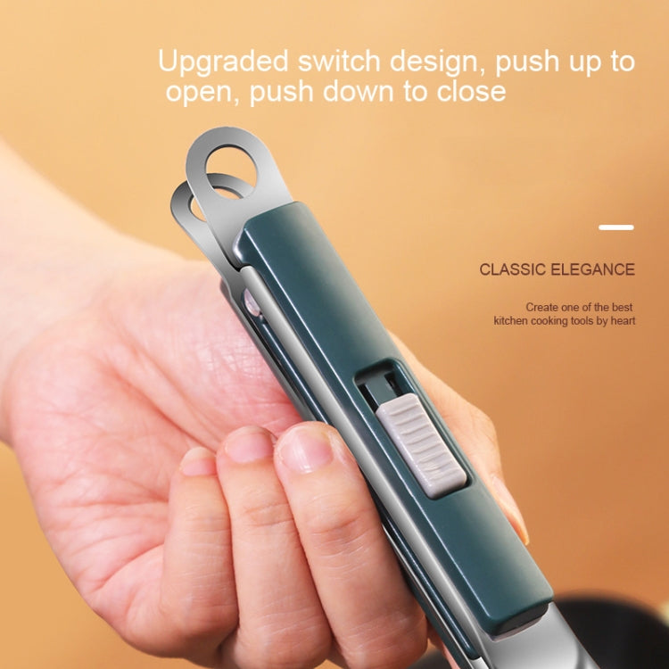 304 Stainless Steel Food Clip with Sawtooth Barbecue Tongs