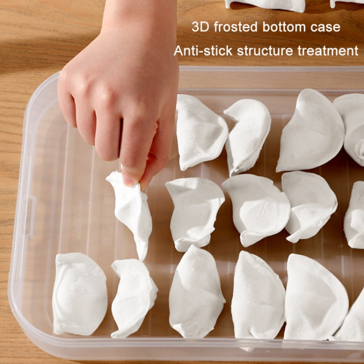 Household Refrigerator Freezer Large Capacity Dumpling Box, Capacity: