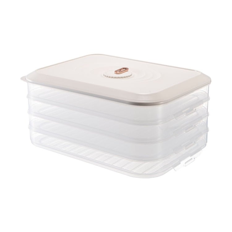 Household Refrigerator Freezer Large Capacity Dumpling Box, Capacity: