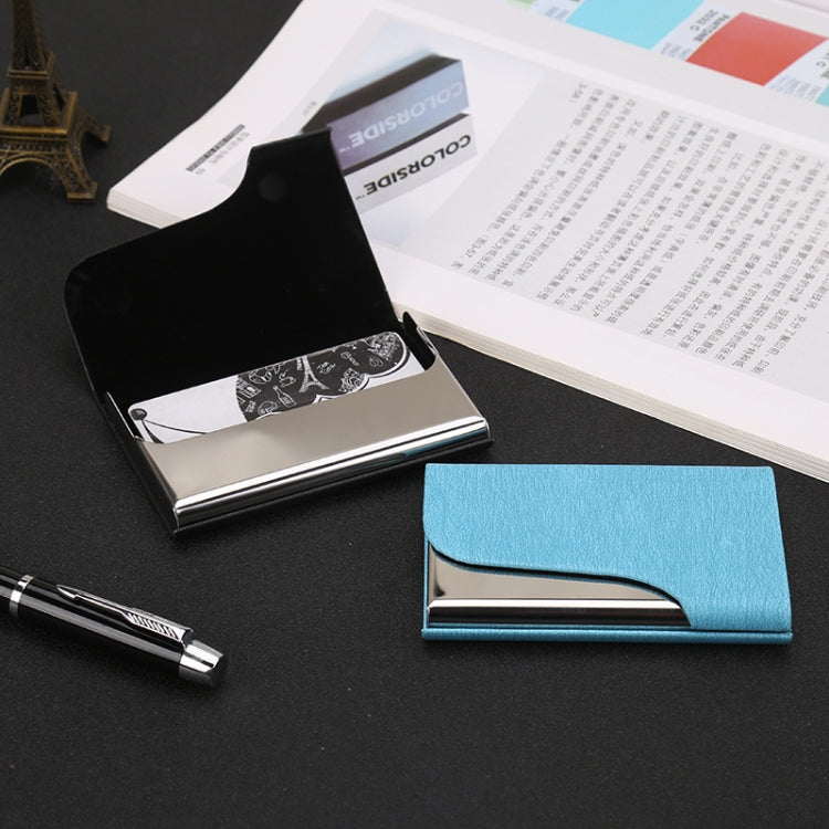 333 Stainless Steel Large Capacity Business Card Storage Box