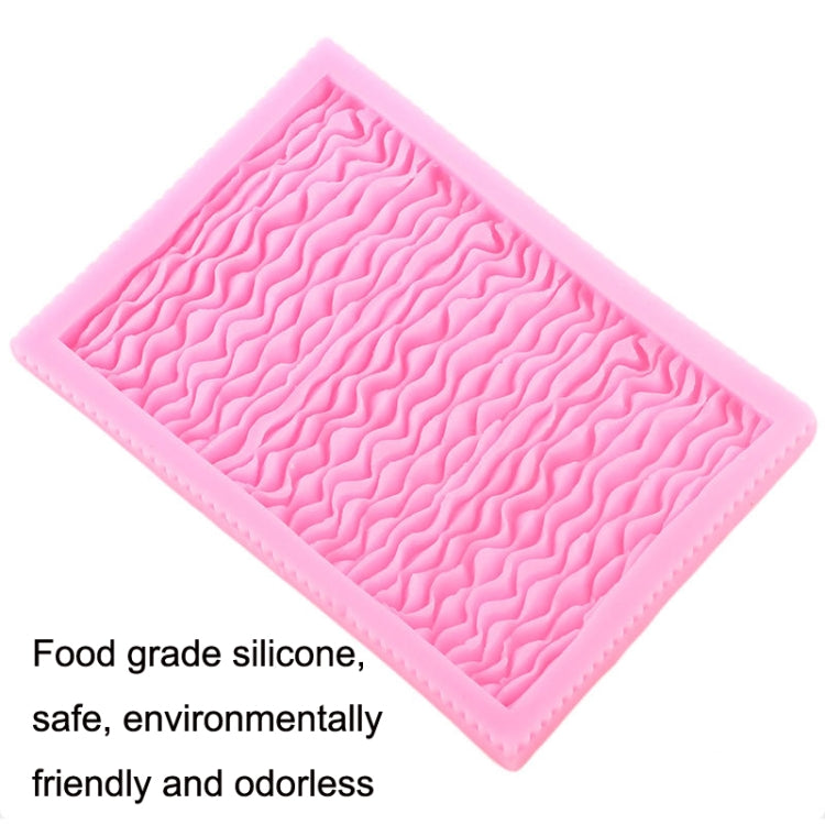 Food Grade Fondant Silicone Mold Pleated Skirt Cake Decorating Tool