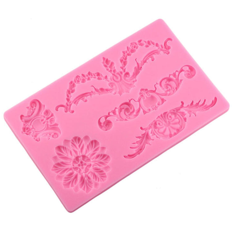 Cake Border Floral Fondant Silicone Mold