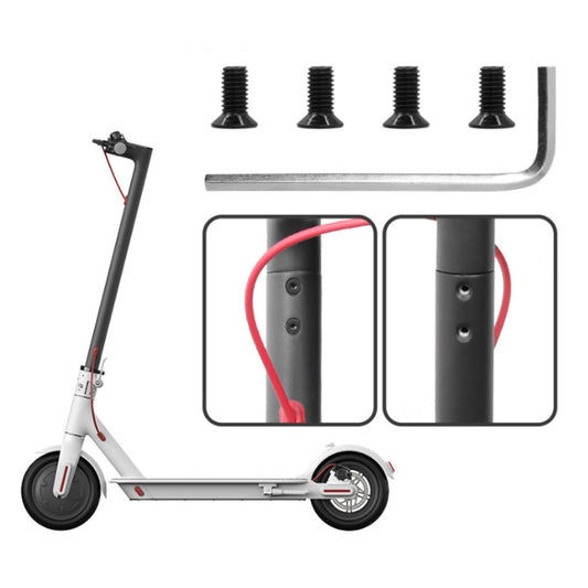4 Packs Scooter Forehead Pole Connection Fixing Screw For Xiaomi Mijia M365/PRO