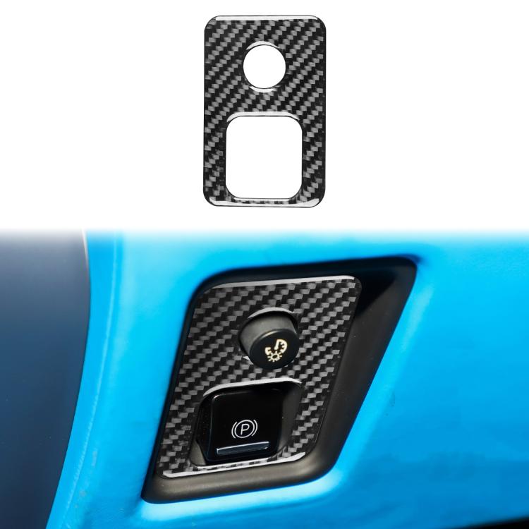 For Chevrolet Corvette C8 Electronic Handbrake Switch Frame Sticker