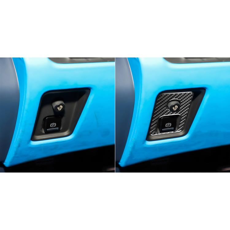 For Chevrolet Corvette C8 Electronic Handbrake Switch Frame Sticker