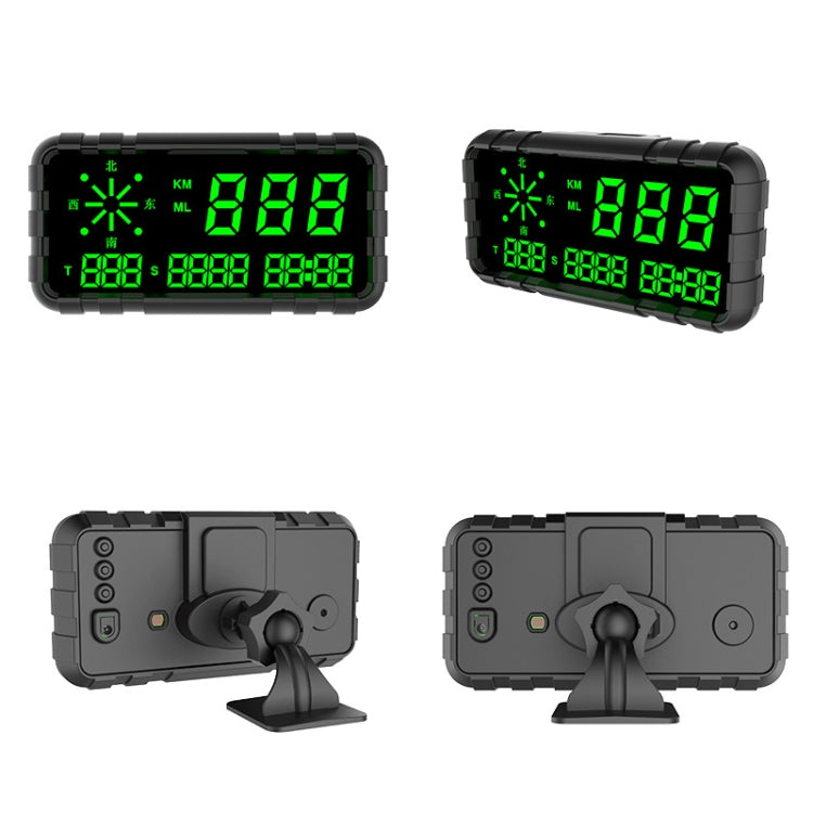 GPS Head-up Display Speed Mileage Compass Car General